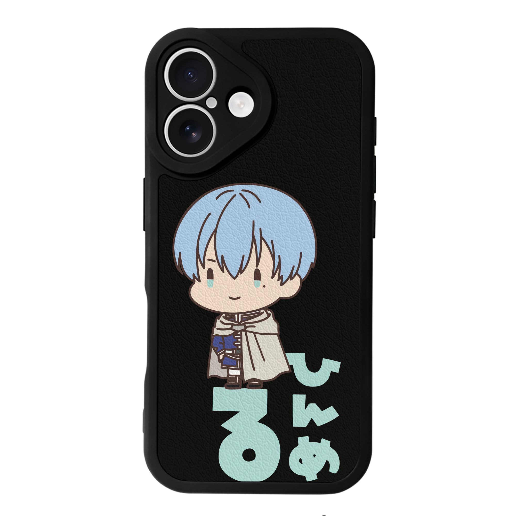 （画像用） 葬送のフリーレン Frieren 【iPhone 16シリーズ対応】シリコンスマホケース（レザー調） 材質：シリコン